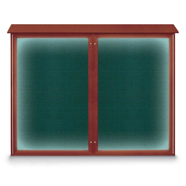 Double Door Enclosed Indoor Letterboard